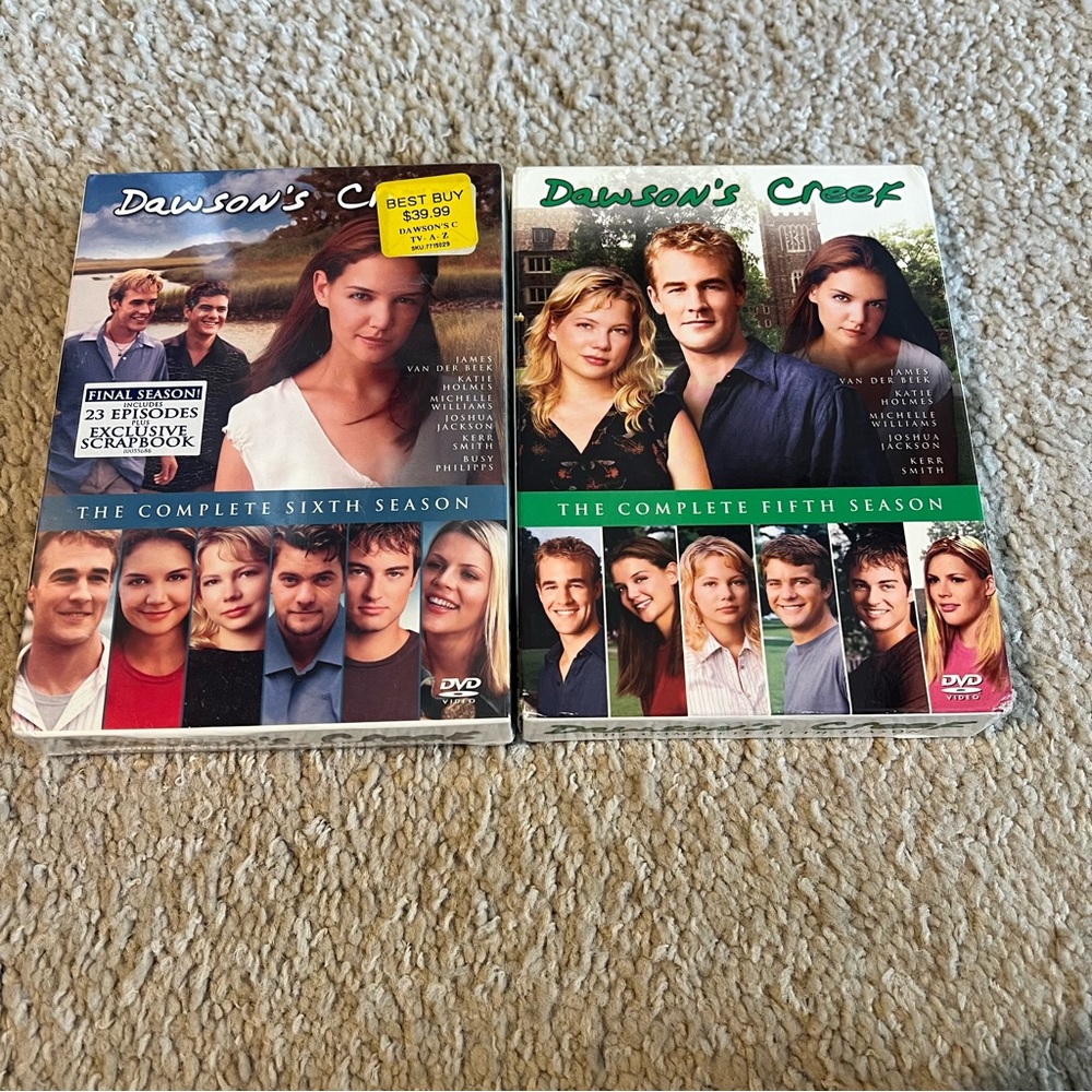 Dawson's Creek Complete Seasons 5 & 6 DVD Set